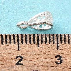 925 Sterling Silver Tube Bails&nbsp;STER-NH0001-04A-S