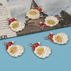 Alloy Enamel Pendants&nbsp;ENAM-30X20-7