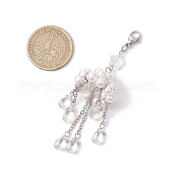 Cloud Shell Pearl Bead Pendant Decorations&nbsp;HJEW-TA00331