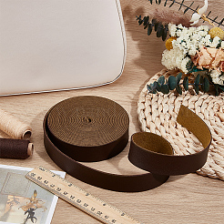 Imitation Leather Ribbon&nbsp;OCOR-WH0112-051A-03