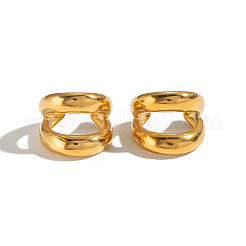 304 Stainless Steel Cuff Earrings for Women&nbsp;IR4925-2