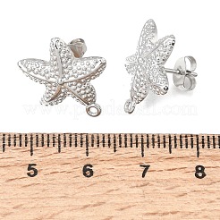 304 Stainless Steel Stud Earring Findings&nbsp;STAS-D391-03C-P
