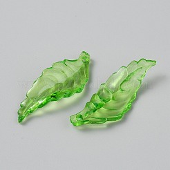 Transparent Acrylic Pendants&nbsp;OACR-CJC0006-25D
