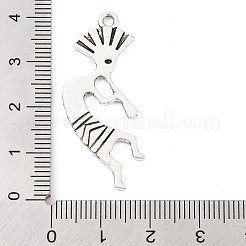 Tibetan Style Alloy Pendants&nbsp;TIBEP-R304-010AS-LF