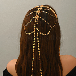 Arabian Style Brass Multi-layer Tassel Headpiece&nbsp;LU0176