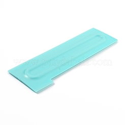 Plastic Baking Edge Dough Scraper and Cutter Pastry Spatulas&nbsp;LS-AJEW-P077-09