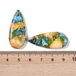 Dyed Synthetic Imperial Jasper Pendants&nbsp;G-P529-07B