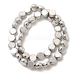 Electroplate Glass Beads Strands&nbsp;EGLA-F166-04C-P