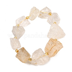 Raw Rough Natural Quartz Crystal Beads Strands&nbsp;G-Z087-B02