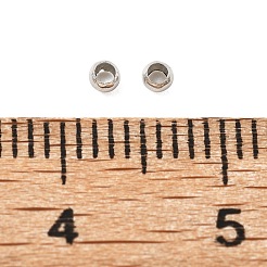 Brass Crimp Beads&nbsp;KK-S509-01P-01