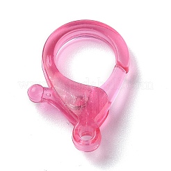 Transparent Plastic Lobster CLaw Clasps&nbsp;KY-H005-A12