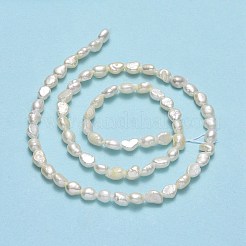 Natural Cultured Freshwater Pearl Beads Strands&nbsp;PEAR-A005-16