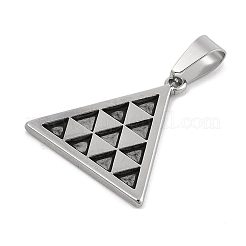 304 Stainless Steel Pendants&nbsp;STAS-D112-10AS