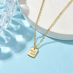 Brass Pendant Necklaces&nbsp;NJEW-JN04797