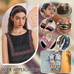 1Pc Ethnic Style Polyester Ribbons&nbsp;OCOR-PH0007-61