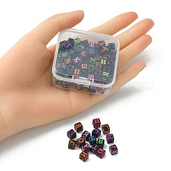 100Pcs Craft Style Acrylic Beads&nbsp;MACR-YW0002-40