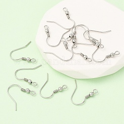 Tarnish Resistant 316 Surgical Stainless Steel Earring Hooks&nbsp;X-STAS-E009-1