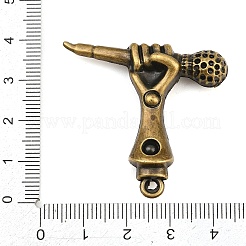 Tibetan Style Alloy Pendants&nbsp;AL-CBA2376-06AB