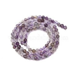 Natural Amethyst Beads Strands&nbsp;G-RM2025-A08-3mm