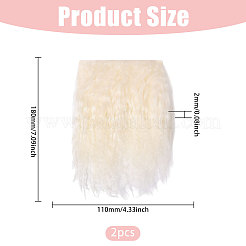 Wool Doll Hairs&nbsp;DIY-WH0622-566D