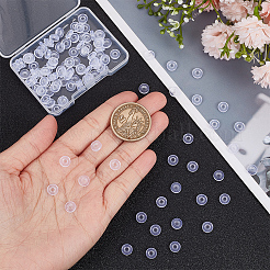 120Pcs Silicone Clip on Earring Pads&nbsp;FIND-SP0001-02
