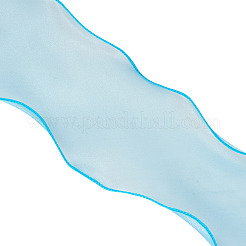 12M Polyester Wave Edge Ribbon&nbsp;DIY-TA0013-02