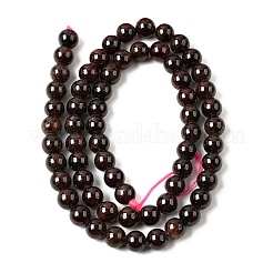 Garnet Round Beads Strands&nbsp;G-O081-01-6mm
