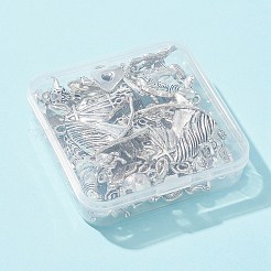 58Pcs 14 Styles Tibetan Style Alloy Pendants&nbsp;TIBE-FS0001-04