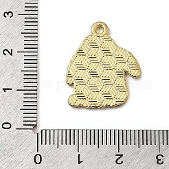 Golden Plated Alloy Enamel Pendants&nbsp;ENAM-L049-01G-10