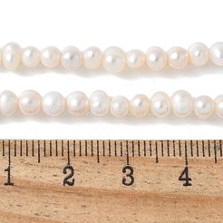 Natural Cultured Freshwater Pearl Beads Strands&nbsp;PEAR-I007-07L-06
