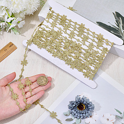 7.5Yards Polyester Lace Trims&nbsp;SRIB-GF0001-54D