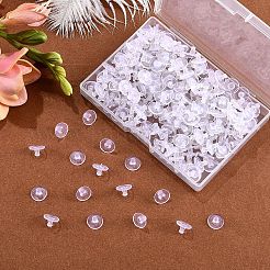 300Pcs Plastic Ear Nuts&nbsp;KY-YW0001-99