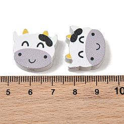 Printed Schima Wood Beads&nbsp;WD-CBA91F0-15
