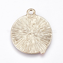 Alloy Enamel Pendants&nbsp;X-ENAM-O035-17G