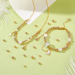 90pcs 3 Styles Brass Beads&nbsp;KK-GA0002-19B