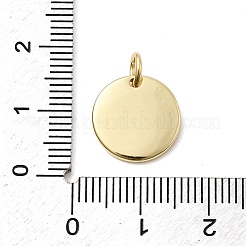 Brass Enamel Pendants&nbsp;KK-P338-28G-01