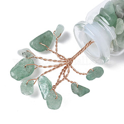 Natural Green Aventurine Chips Tree Decorations&nbsp;DJEW-P021-E02