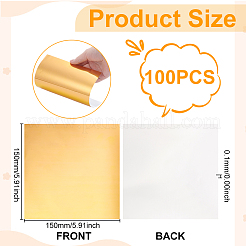 Tinfoil Paper Sheets for Craft Engraving&nbsp;DIY-WH0888-881A-02