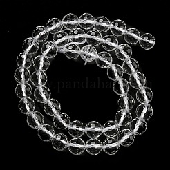 Natural Quartz Crystal Beads Strands&nbsp;G-C079-B06-02