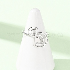 Brass Finger Rings for Women&nbsp;KK-CBA3D94-02P