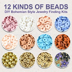 DIY Bohemian Style Jewelry Finding Kits&nbsp;DIY-FS0007-78