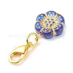 Plating Acrylic Pendant Decorations&nbsp;HJEW-JM00671