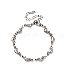 304 Stainless Steel Link Bracelets for Women&nbsp;BJEW-L706-02P