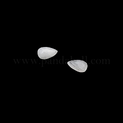 Faceted Natural White Moonstone Cabochons&nbsp;G-I295-05C-19