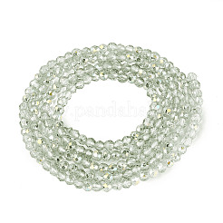 Transparent Glass Beads Strands&nbsp;EGLA-N028-01A-A02
