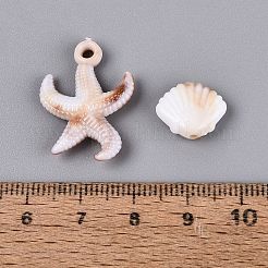 Two Tone Ocean Series Opaque Plastic Imitation Gemstone Pendants&nbsp;KY-Q005-05