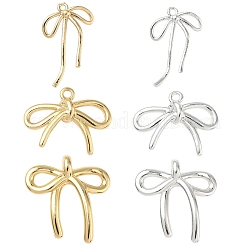 3Pcs 3 Styles Brass Pendants&nbsp;KK-YW0003-66G