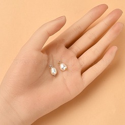 12Pcs 2 Colors Grade B Natural Cultured Freshwater Pearl Charms&nbsp;FIND-YW0004-29