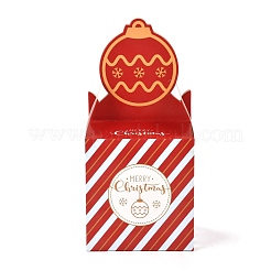 Christmas Theme Paper Fold Gift Boxes&nbsp;CON-G012-01A
