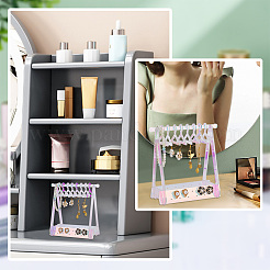 Transparent Acrylic Earring Display Stand&nbsp;EDIS-HY0001-03B